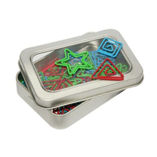 Assorted Shape Clip In Tin Box (STA0002)