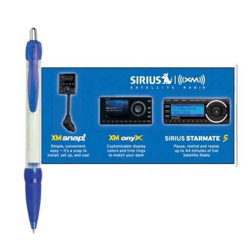 Ball Pen w Customized Banner Message (STA0256)