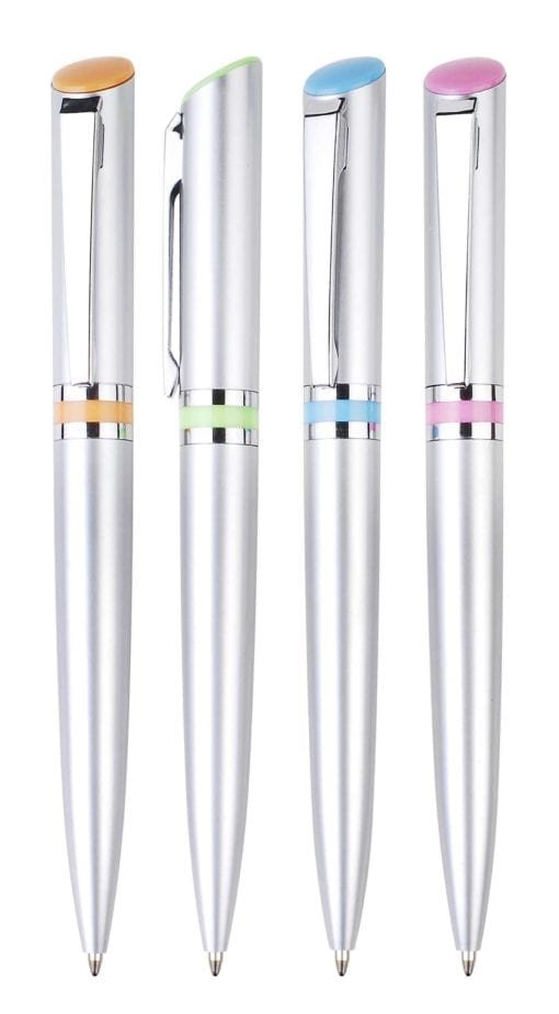 Silver Twist Ball Pen (STA0221)