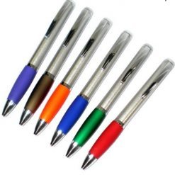 Ball Pen w Silver Barrel (STA0227)