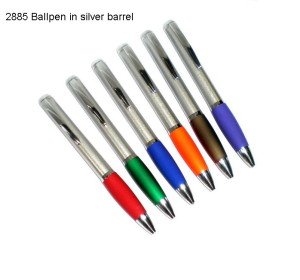 NL2885 Ballpen with Silver Barrel