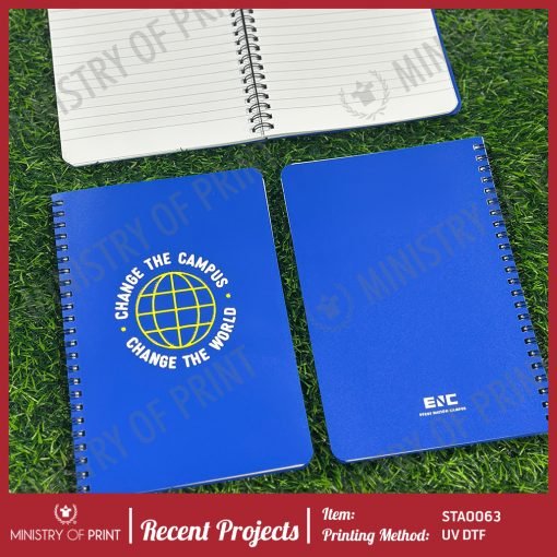 A5 PVC Cover Notebook (STA0063)