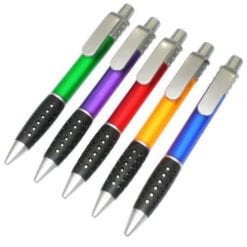 Ball Pen w Silver Clip (STA0214)