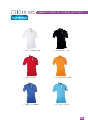 CI10 Cotton Interlock Polo