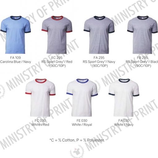Gildan Ringer T-Shirts (76600)