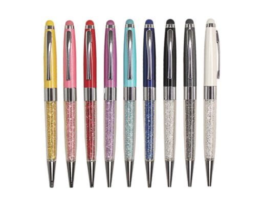 Crystal Pen w Touch Screen Stylus (STA0209)