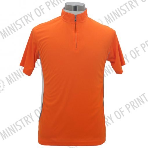 Mandarin Zip Polo (SJ156)