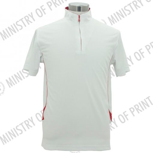 Mandarin Zip Polo (SJ156)