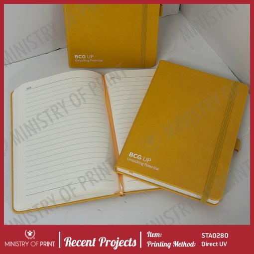 PU Moto-2 Notebook w Pocket (STA0280)