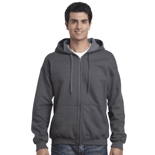 Gildan Vintage Full Zip Hooded Sweatshirts (18700)