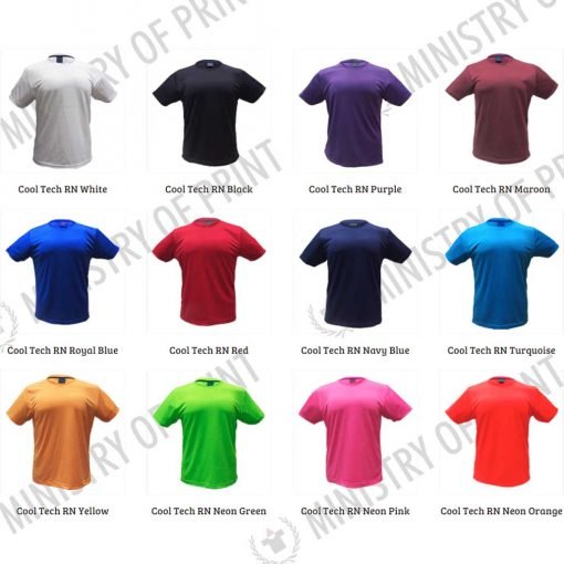 Cool Tech Dri-Fit Round Neck T-Shirts (CTRN001W)