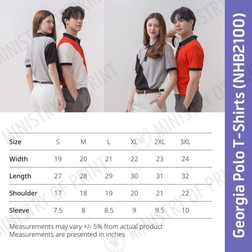 Georgia Polo T-Shirts (NHB2100)