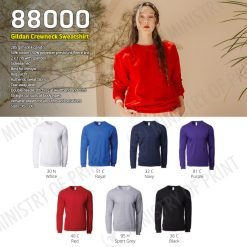 Gildan Crewneck Sweatshirt (88000)