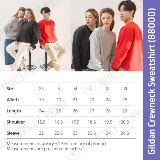 Gildan Crewneck Sweatshirt (88000)