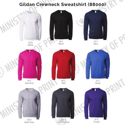 Gildan Crewneck Sweatshirt (88000)