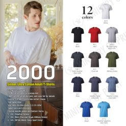 Gildan Ultra Cotton Adult T-Shirts (2000)
