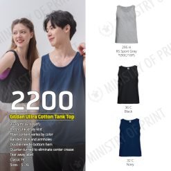 Gildan Ultra Cotton Tank Top (2200)