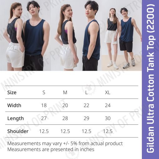 Gildan Ultra Cotton Tank Top (2200)