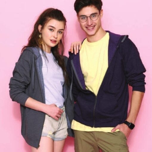 Gildan Vintage Full Zip Hooded Sweatshirts (18700)