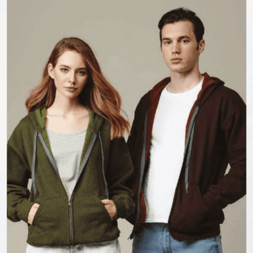 Gildan Vintage Full Zip Hooded Sweatshirts (18700)