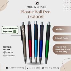 Plastic Ball Pen (LS0008)