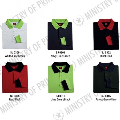 Long-Sleeves Polo T-Shirts (SJ03)