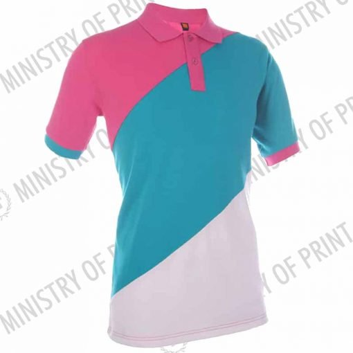 Multi-Tone Cotton Polo T-Shirts (HC16)