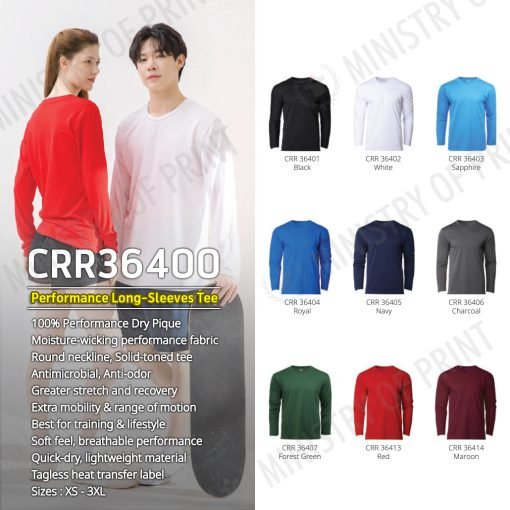Performance Long-Sleeves Tee (CRR36400)
