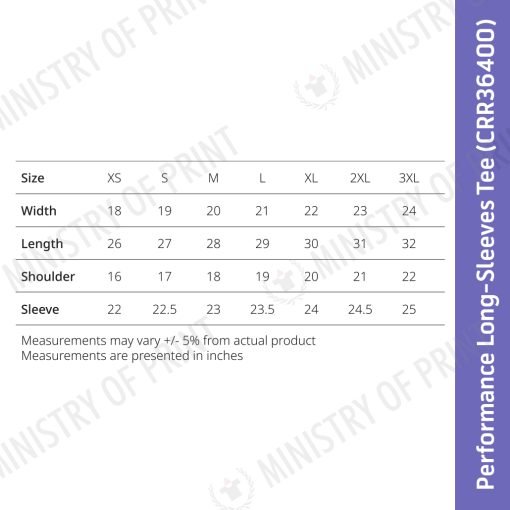Performance Long-Sleeves Tee (CRR36400)
