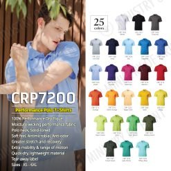 Performance Polo T-Shirts (CRP7200)