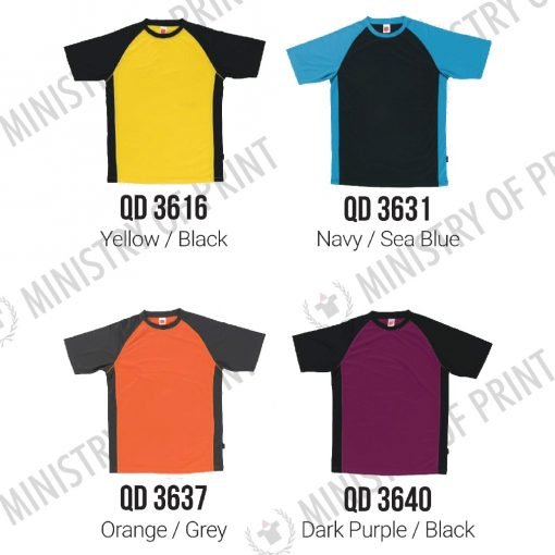 Raglan Dri-Fit T-Shirts (QD36)