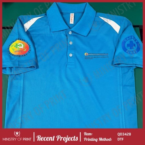 Multi-Tone Dri-Fit Polo T-Shirts (QD34)