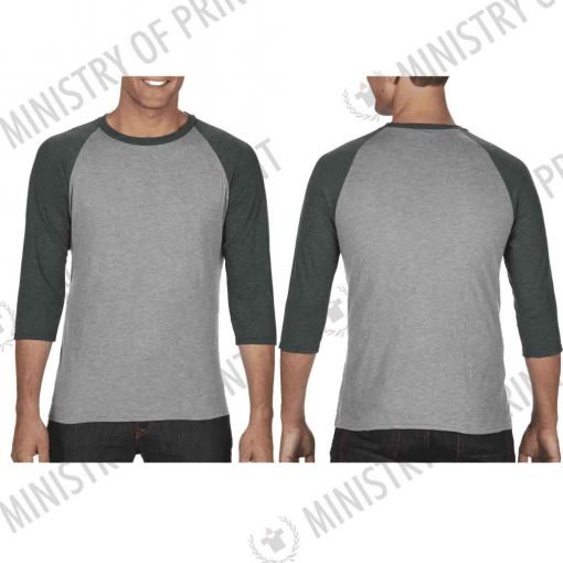 Anvil 6755 Tri-Blend Raglan-Sleeves T-Shirts