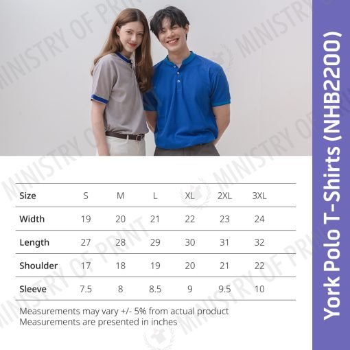 York Polo T-Shirts (NHB2200)