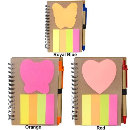 Eco Notepad with Pen & Post-it Pad (STA0053)