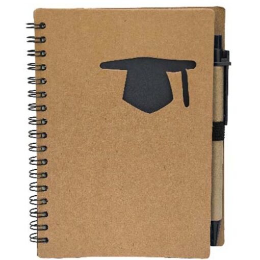 Eco Graduation Notepad with Pen (STA0057)