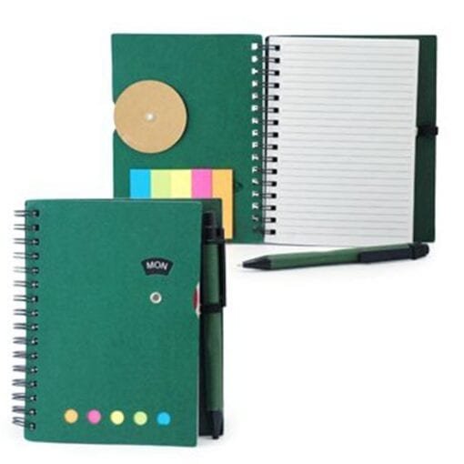 Notebook with Post It Pad and Pen (STA0014)