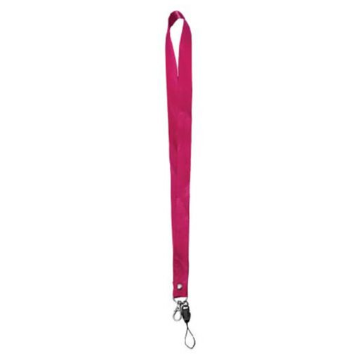 Lanyard with Staple & Metal Hook & Handphone Clip (L0004)