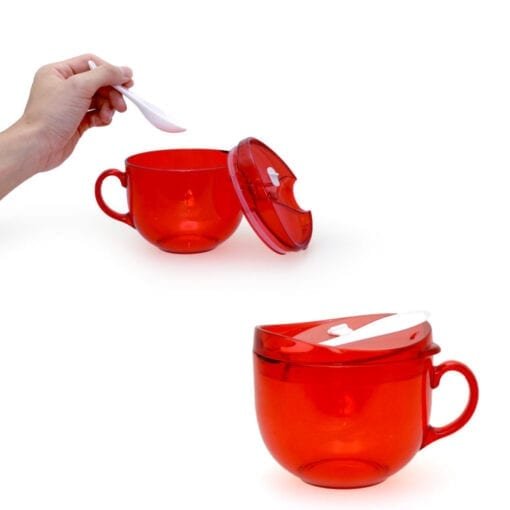 Volkwarm Mug Container with Spoon (DW0046)