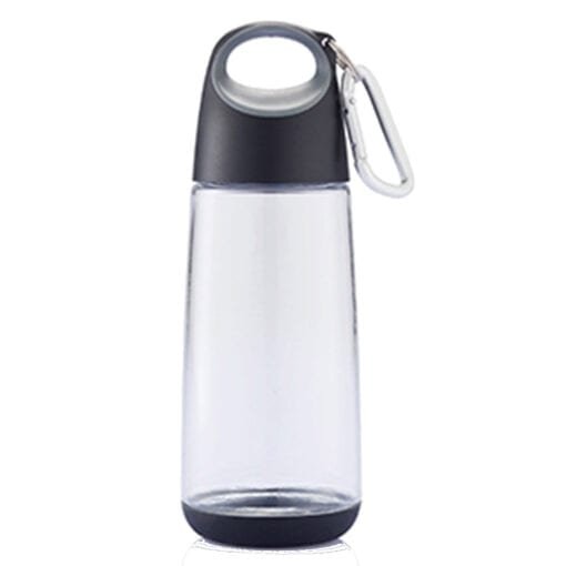 BOPP Mini Transparent Bottle with Carabiner 350ML (DW0039)