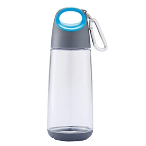 BOPP Mini Transparent Bottle with Carabiner 350ML (DW0039)