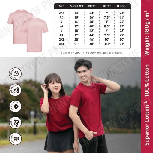 Superior Cotton Round Neck T-Shirts (CT60)