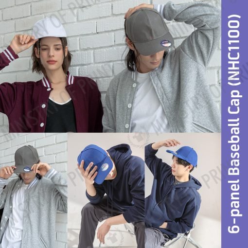 6-panel Baseball Cap (NHC1100)