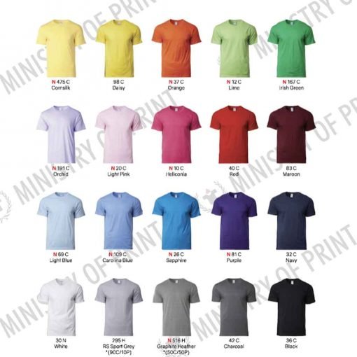 Gildan Softstyle Cotton Adult T-Shirts (63000)