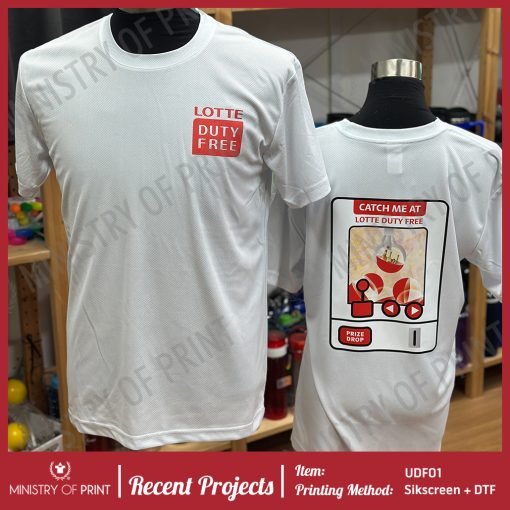 Anti-Odor Dri-Fit Eyelet T-Shirts (UDF01)
