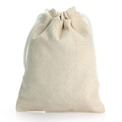 Drawstring Canvas Pouch (B0035)