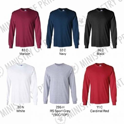 Gildan Ultra Cotton Long-Sleeves T-shirts (2400)