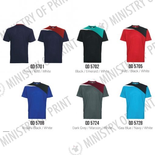 Multi-Tone Dri-Fit T-Shirts (QD57)