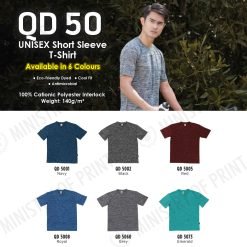 Interlock Mesh Dri-Fit T-Shirts (QD50)