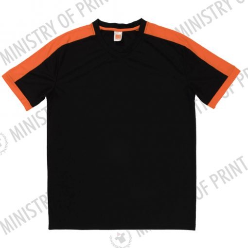 Multi-Tone Dri-Fit V-Neck T-Shirts (QD52)